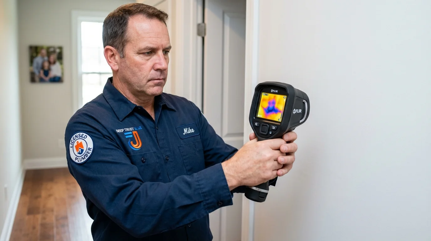 Thermal imaging leak detection by Johns Plumbing LLC in Lebanon Junction
